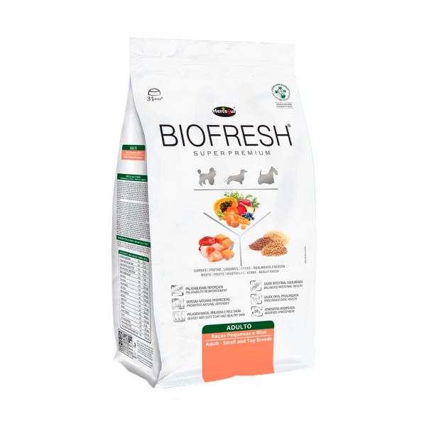 BIOFRESH ADULTO RAÇAS PEQUENAS 3KG