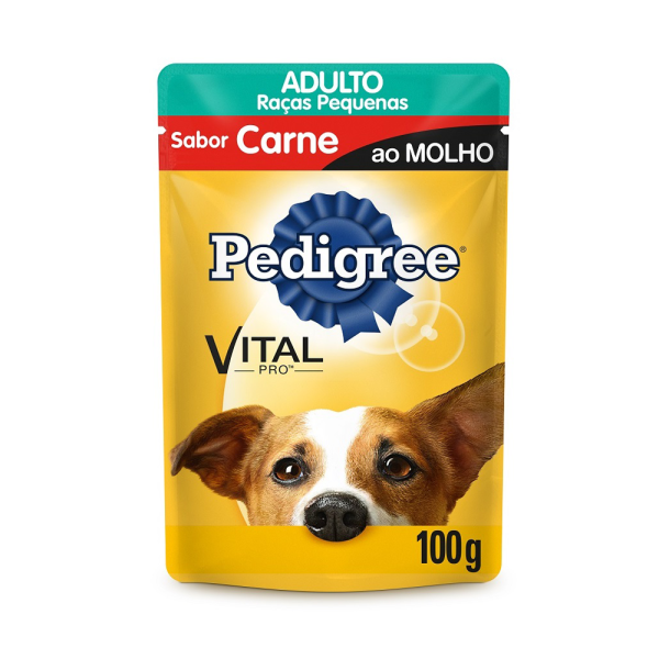 PEDIGREE SACHE CARNE RAÇAS PEQUENAS 100GR